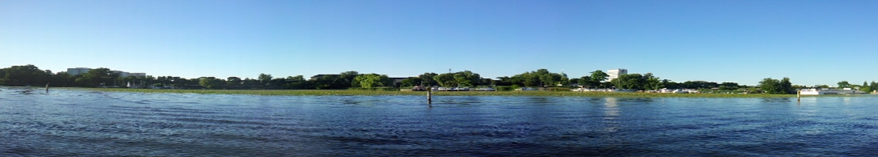 Panorama vom Wasser